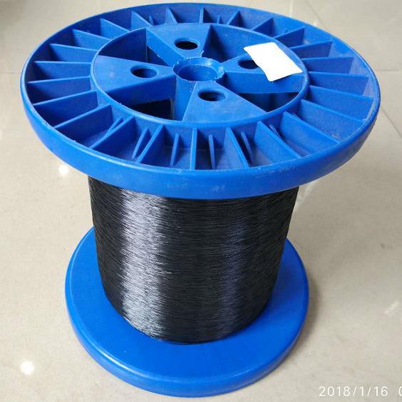 Fekete szín 0,12 mm PPS monofil fonal fonott nyakra