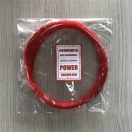 Nylon horgászzsinór 15 m*4 csatlakoztatott tekercsek 0,8 mm